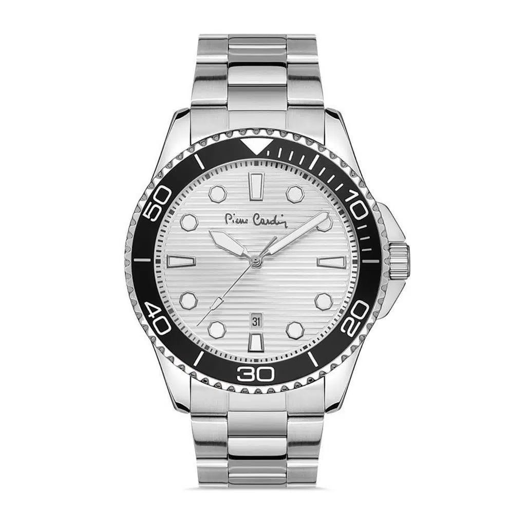 A.PC800311F04 Pierre Cardin Erkek Kol Saati 220046472P36C - Beyaz