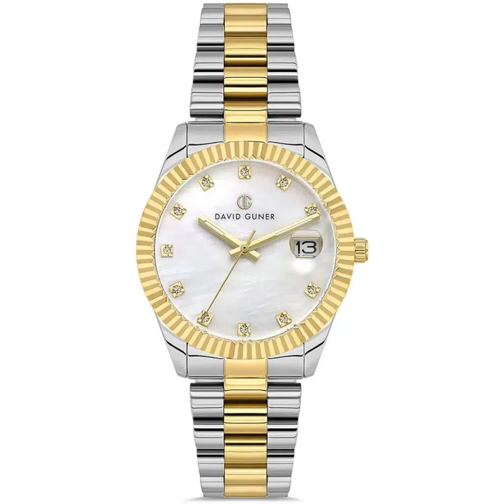  David Güner Kadın Kol Saati - Beyaz