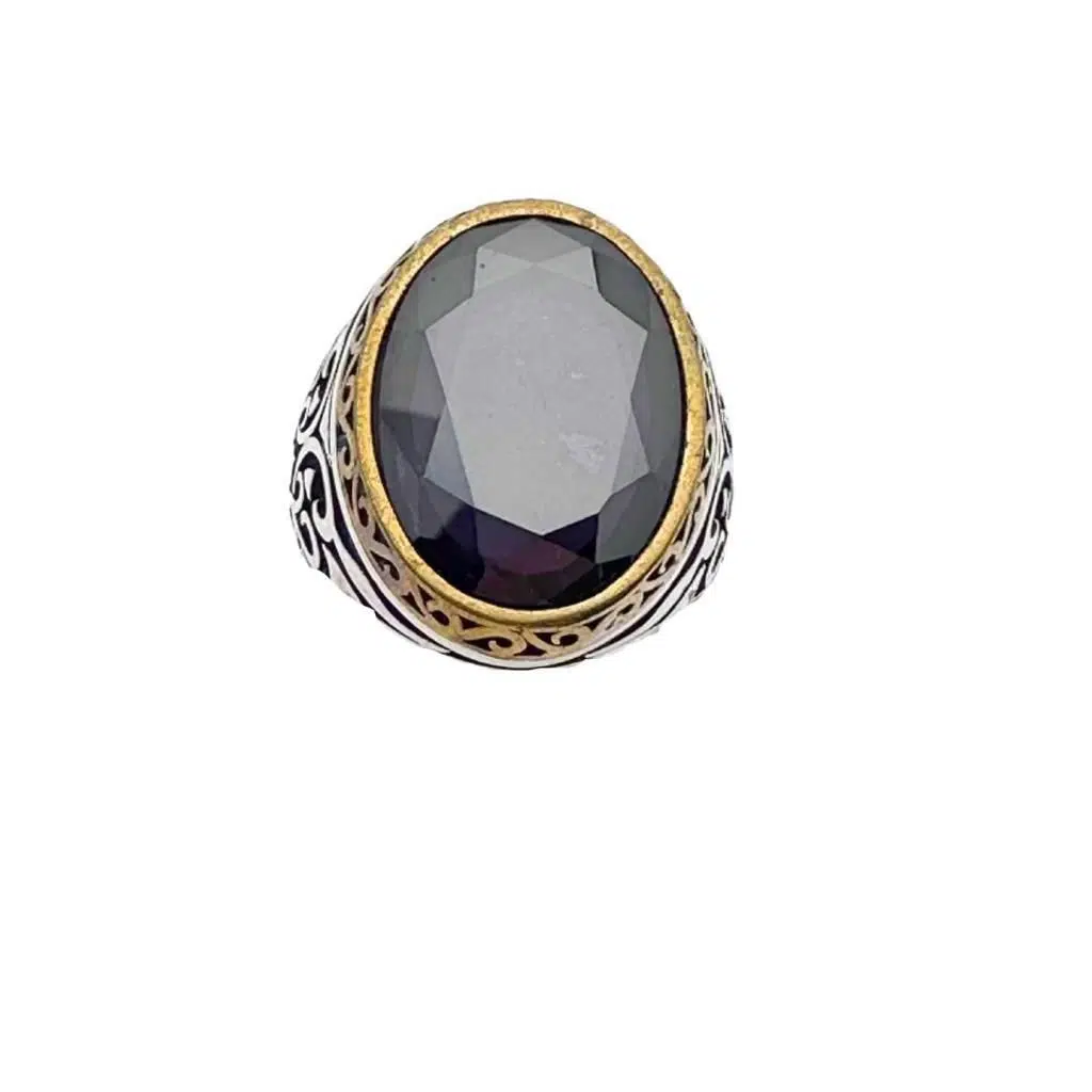 Onyx Taşlı Elişi Figürlü Erkek Yüzüğü 210040483G21Y Onyx Taşlı Elişi Figürlü Erkek Yüzüğü 210040483G21Y